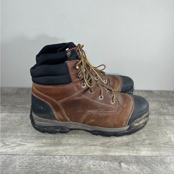 Carhartt CME6055 Ground Force Waterproof Soft Toe Mens Work Leather Boots 12 main image 5